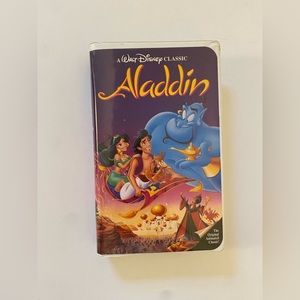 Aladdin VHS Disney Vintage